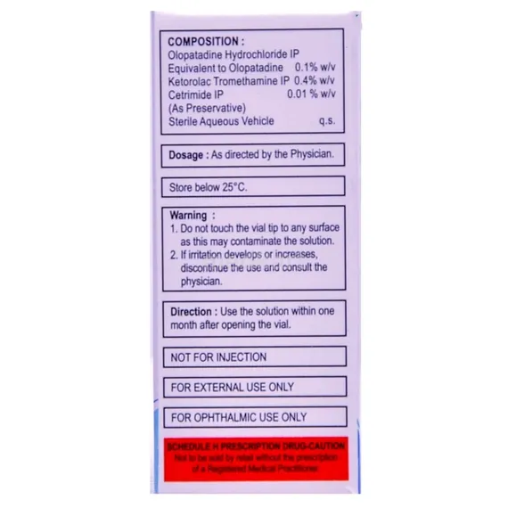 olopat eye drops 5 ml